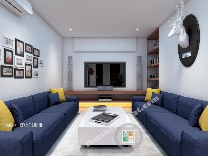 Bộ sofa đẹp khung gỗ tự nhiên được coi là điểm nhấn thú vị cho căn phòng thêm nổi bật và cuốn hút hơn